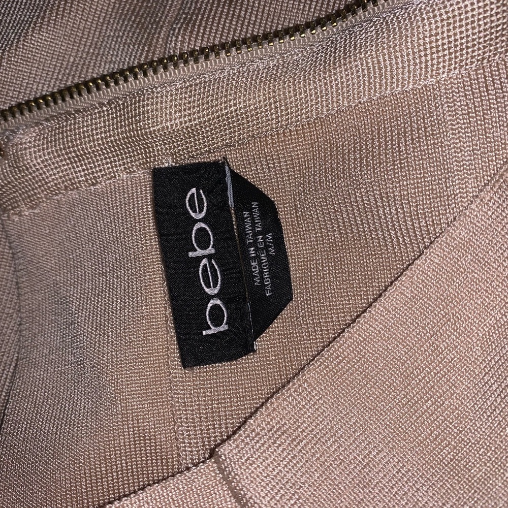 Bebe bandage mini skirt